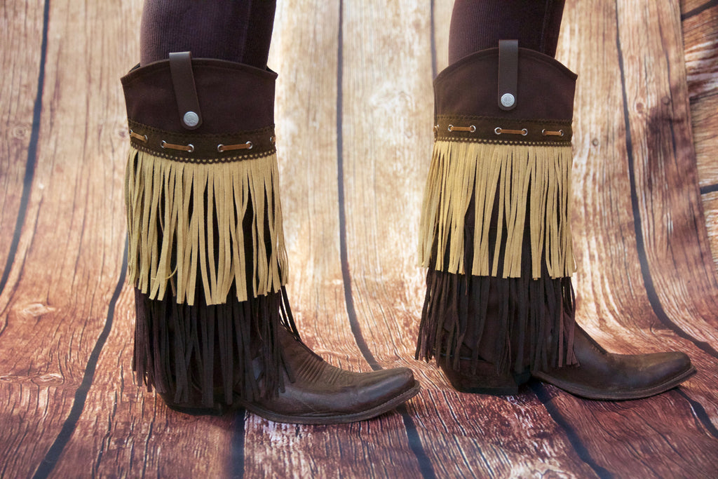 Two-Toned Tan Fringe