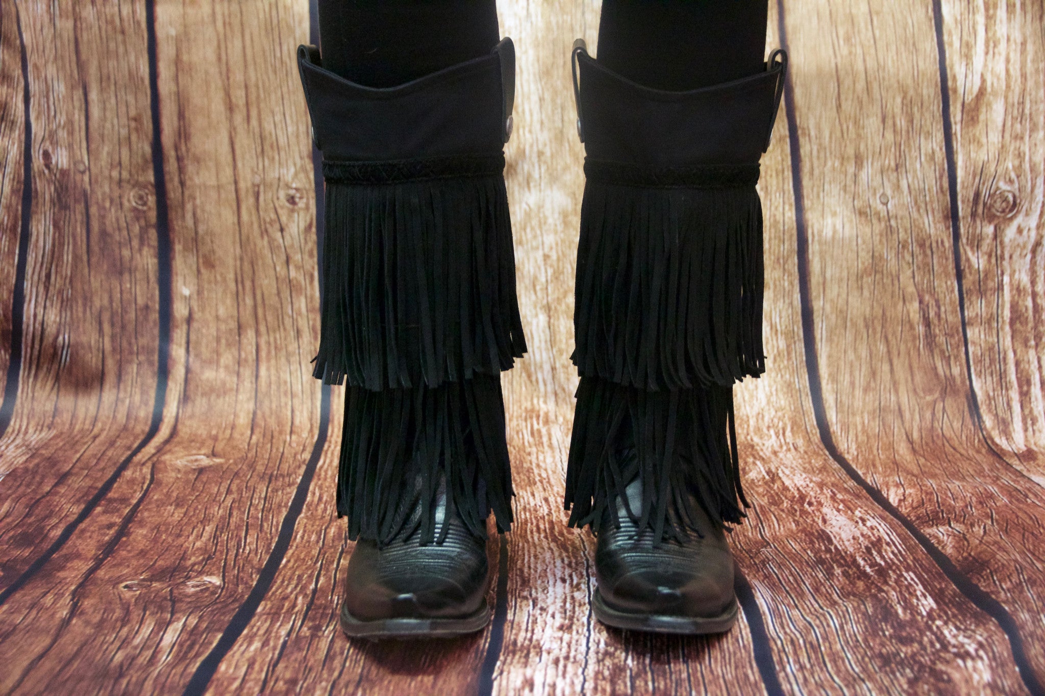 Fringe Braided Black BootRoxx - Main Image